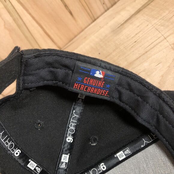 NEW ERA 9FORTY MLB Pittsburgh Pirates Baseball Cap Youth Adjustable Hat Black - Picture 6 of 7